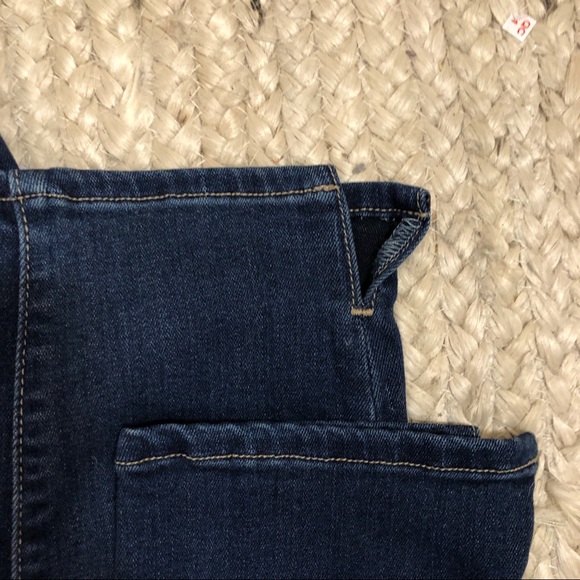 Paige Jeans in Verdugo Crop Dark Wash - Picture 5 of 6